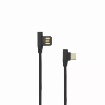 Sbox USB-C-90-B USB->Type C 90 M/M 1.5m Juoda