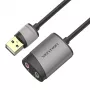 Vention USB išorinė garso plokštė 0,15 m pilkas metalas