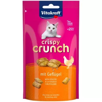 Vitakraft Crispy Crunch vištienos skonio kačių skanėstas 60 g