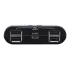 USB 2.0 2 prievadų įrenginių daliklis ATEN US224AT — USB Type-A, 1,8 m kabelis, juodas