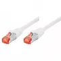 Tecline exertis Connect – Pataisos laidas – RJ-45 (M) į RJ-45 (M) – 5 m – SSTP kabelis – CAT 6 – be halogenų – baltas (71505W)