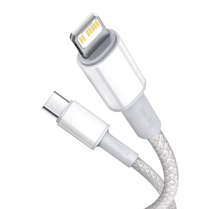 Baseus CATLGD-02 Lightning laidas 1 m Baltas