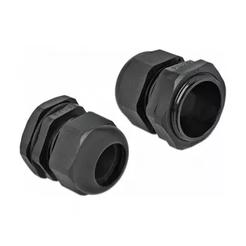 Kabelio įvadas DeLOCK 60226 Juodas Plastikinis 10 vnt.