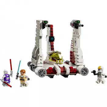 LEGO Star Wars V-19 Torrent Fighter 75432 statybinis rinkinys — 567 dalių, 3 minifigūrėlės, demonstravimo ir žaidimo modelis