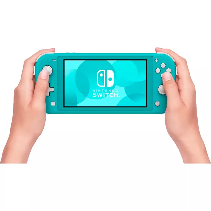 Nintendo Switch Lite (be maitinimo šaltinio), žaidimų konsolė, turkio spalvos