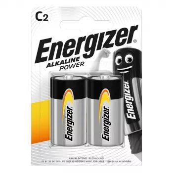 Energizer C šarminės baterijos, 2 vnt. pakuotė