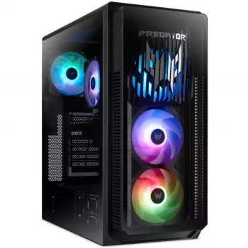 Stalinis kompiuteris Acer Predator PO5-660 — Intel Core Ultra 7 265F 5.3 GHz, 32 GB DDR5, 2 TB SSD, NVIDIA GeForce RTX 5070, Windows 11 Home, Juoda