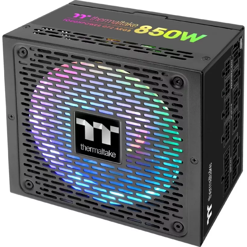 Thermaltake Toughpower GF2 ARGB 850W - TT Premium Edition maitinimo blokas 24-pin ATX juodas