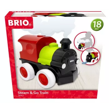 BRIO traukinys Steam & Go