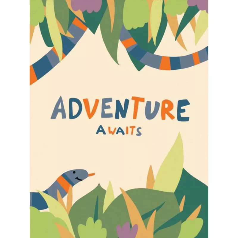 Piešimo rinkinys pagal skaičius Ravensburger CreArt „Hello New Adventure“ 23904