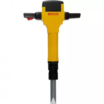 Theo Klein 8405 Bosch Pneumatinis plaktukas su variklio garsu ir mirksinčia šviesa, 28 cm