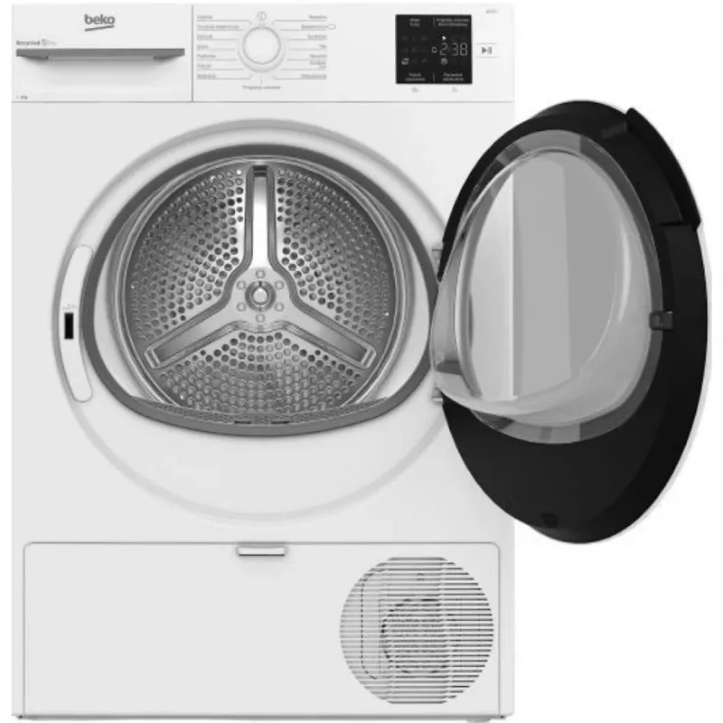 Beko BM3T3820W Laisvai pastatoma skalbyklė su džiovykle 8 kg A++ Balta