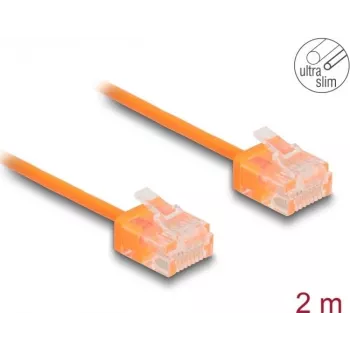 DeLOCK RJ45 Cat.6 UTP 2 m oranžinis tinklo kabelis