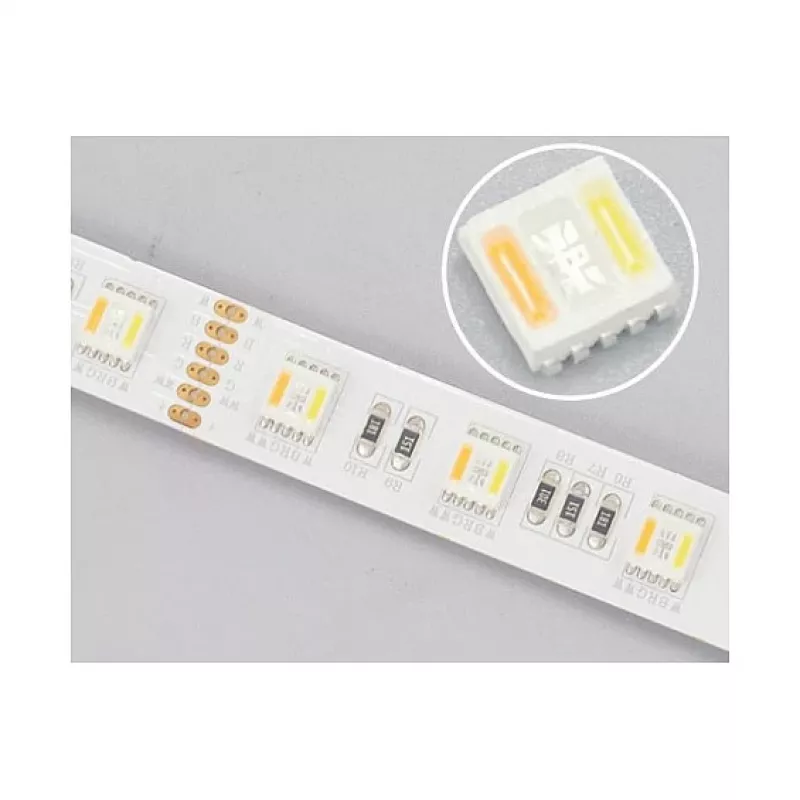 Synergy 21 LED Flex Strip 5050 - 84 RGB DC24V + RGB-WW (RGB-CCT) vieno lusto HD IP20