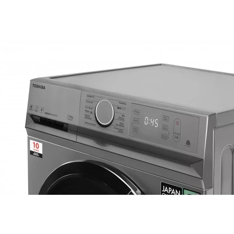 Siaura skalbimo mašina Toshiba TW-BL80A2PL(SS), 8 kg