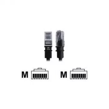PatchSee BasicPatch Patch-Cable RJ-45 (M) - RJ-45 (M) 3,1 m FTP CAT 5e Ekranuotas Juodas (F/10)