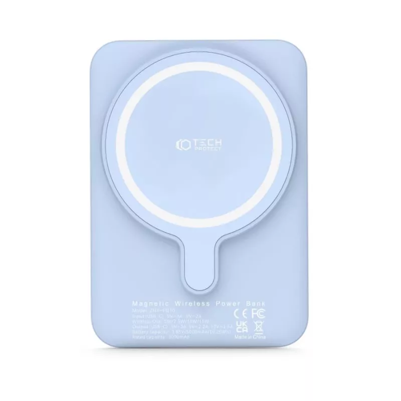 Nešiojamas Powerbank TECH-PROTECT PB10 LIFEMAG 5000mAh Mėlynas