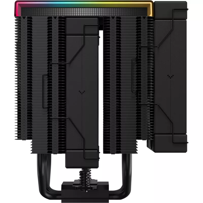 Oro aušintuvas DeepCool AK620 Digital PRO — 120 mm ventiliatorius, 1750 RPM, 25 dB, 12 V, tinka LGA1700/AM5, juodas