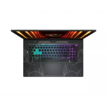 Nešiojamas kompiuteris MSI Cyborg A17 AI B2HWFKG — 17,3 colio 1920x1080, AMD Ryzen 7 (iki 3800 MHz), 16 GB DDR5, 512 GB SSD, NVIDIA GeForce RTX 5060 8 GB, Windows 11 Home, juoda