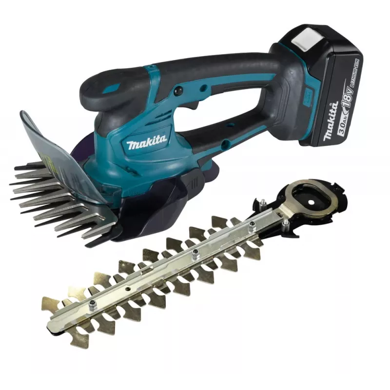 Makita DUM604RFX – akumuliatorinės žoliapjovės-žirklių kombinuotas įrenginys (be akumuliatoriaus) – 2500 smūgių/min – 160 mm – dantų žingsnis 10 mm