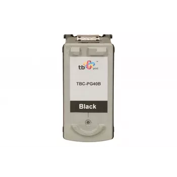 Kasetė Ink TBC-PG40B (Canon PG-40) juoda perdirbta