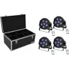 LED grindinis šviestuvas EUROLITE SLS-603 TCL UV 4x