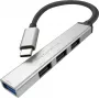 ROLINE USB3.2 Gen1 4x USB-A 1x 3.0+3x 2.0 šakotuvas su USB-C laidu (14.02.5053)