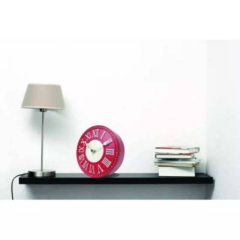 NeXtime 5187ro London sieninis laikrodis, Ø16 cm, raudonas/baltas