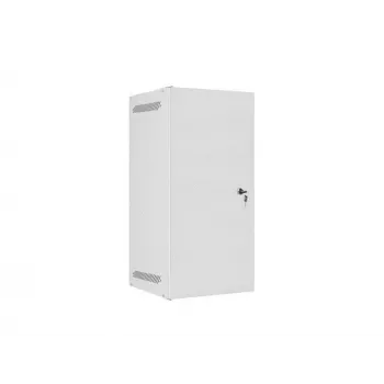 Sieninis 10 inch rack Lanberg WF10-2312-00S, 12U, pilkas, stiklinės durys