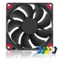 Noctua NF-A9x14 HS-PWM CH.BK.S 92 mm plonas kompiuterio korpuso ventiliatorius, 12 V, 600–2500 RPM, 57,5 m³/h, 14 mm storis