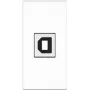 Kindermann 7464000525. Buchsen-Typ: USB B, Module Menge (max): 1 Modul(e). Produktfarbe: Weiß, Material: Kunststoff. Tiefe (min): 4,3 cm (7464000525)
