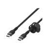 Belkin BOOSTCHARGE PRO Flex USB laidas 1 m USB 2.0 USB-C juodas (CAB011BT1MBK)