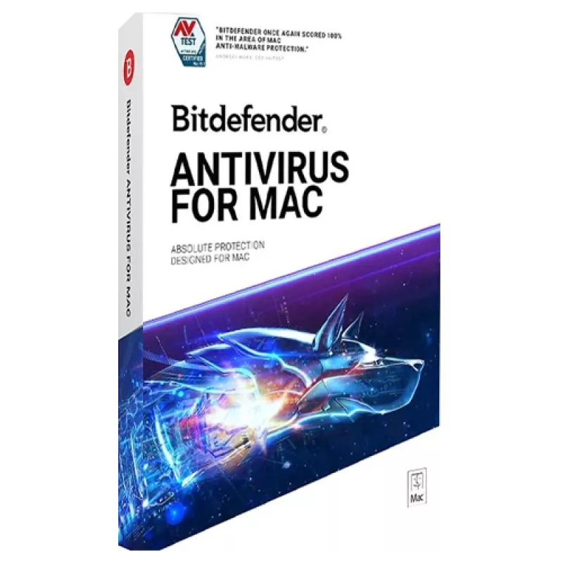 Bitdefender Antivirus Plus | 3 MAC | 1 metai | Tik ES