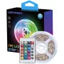 LED juosta Vention PAAWJ RGB 5 m USB 5V su IR nuotolinio valdymo pulteliu, dvipusės juostos montavimas