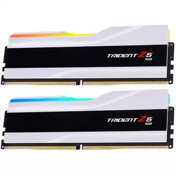 G.Skill Trident Z5 RGB 48 GB (2x 24 GB) DDR5-7200 Dual-Kit, balta, INTEL XMP