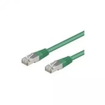 Wentronic goobay tinklo kabelis RJ-45 (M) – RJ-45 (M) 3,0 m SF/UTP CAT 5e liejinis žalias (68045)
