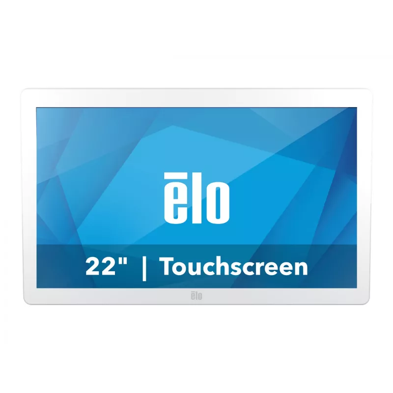 Elo Touch Solutions XX03LM-Serie liečiamasis monitorius, 54,6 cm (21,5 inch), projekcinė talpinė, 10 taškų, Full HD, USB, komplektas (USB), baltas, TFT, 16:9