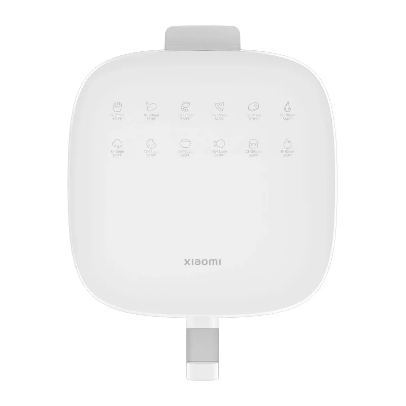 Karšto oro gruzdintuvė Xiaomi MAF13 — 6 L, 1550 W, 12 programų, 80–200°C, išimamas nelipnus dubuo, balta
