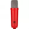 Studijinis kondensatorinis mikrofonas RØDE NT1 Signature Red – kardioidinis, 20–20000 Hz, -32 dB jautrumas, XLR (3 kontaktai), 313 g
