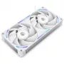 Kompiuterio korpuso ventiliatorius NZXT F240X 120 mm baltas, 1 vnt., 240×120×30 mm