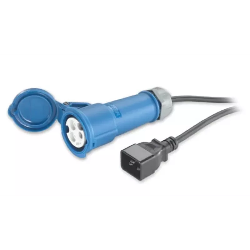 APC maitinimo laidas, C20 į IEC309 (16A), 2,5 m, 230 V, 16 A