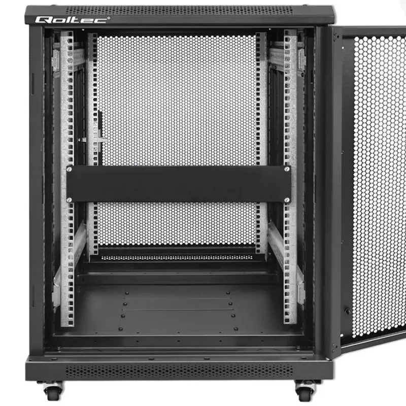 Qoltec 54512 19" stovo aklinė panelė, 2U, plieninė