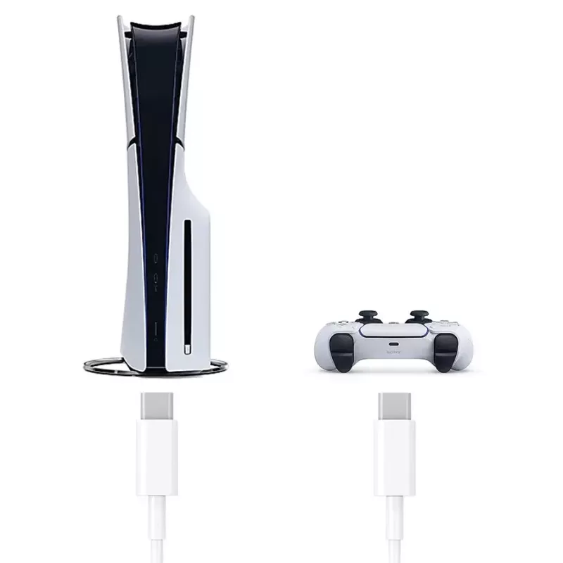 USB-C įkrovimo ir žaidimo laidas SUBSONIC SA5634 PS5 – laidinis ryšys ir įkrovimas