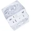 120 mm korpuso ventiliatorius Lian Li UNI FAN CL Wireless — baltas, belaidis RGB valdymas, grandininis jungimas