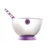 Plakimo dubuo ir šluotelė ViceVersa Kogel Mogel Violet 16242 – stalviršio dubuo su violetine šluotele
