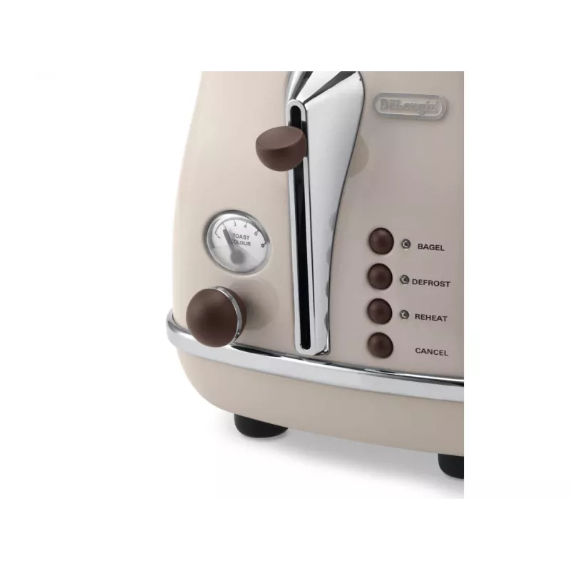 De’Longhi 2103.BG 2 griežinėlių skrudintuvas 900 W Smėlio spalvos