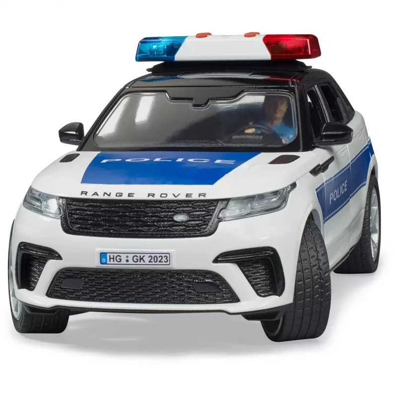 Automobilis Range Rover Velar Policija su figūrėle