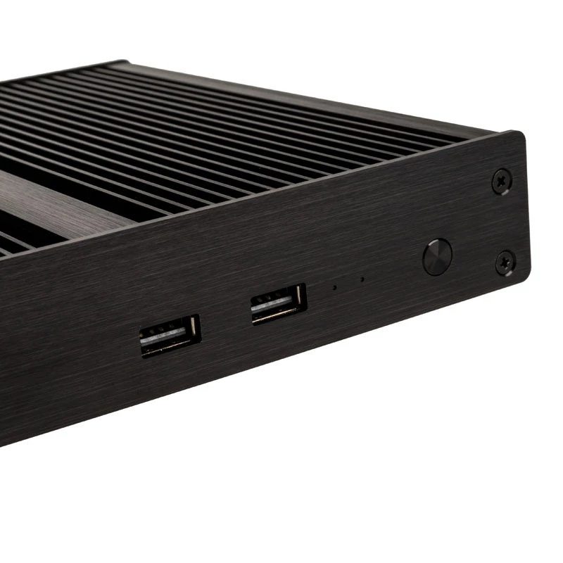 Serverio korpusas Akasa Plato NE Rack Black, 1U lentyninis