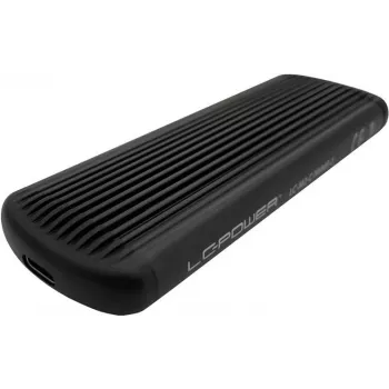 LC Power LC-M2-C-NVME-2 – Išorinis M.2 NVMe diskų korpusas USB 3.2 Gen 2x1, juodas
