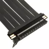 Kolink PCI Express 5.0 x16 į x16 Riser-Cable, 180 laipsnių, juoda - 30 cm